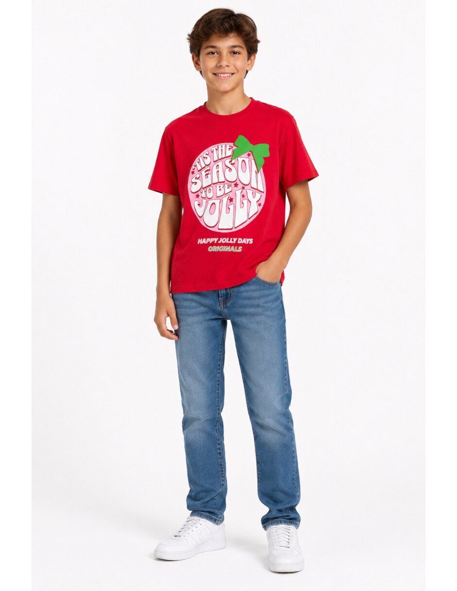 Playera manga corta para niño 4