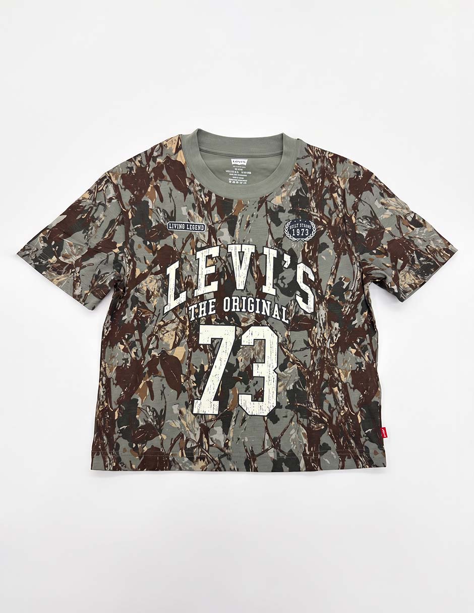 Playera manga corta para niño