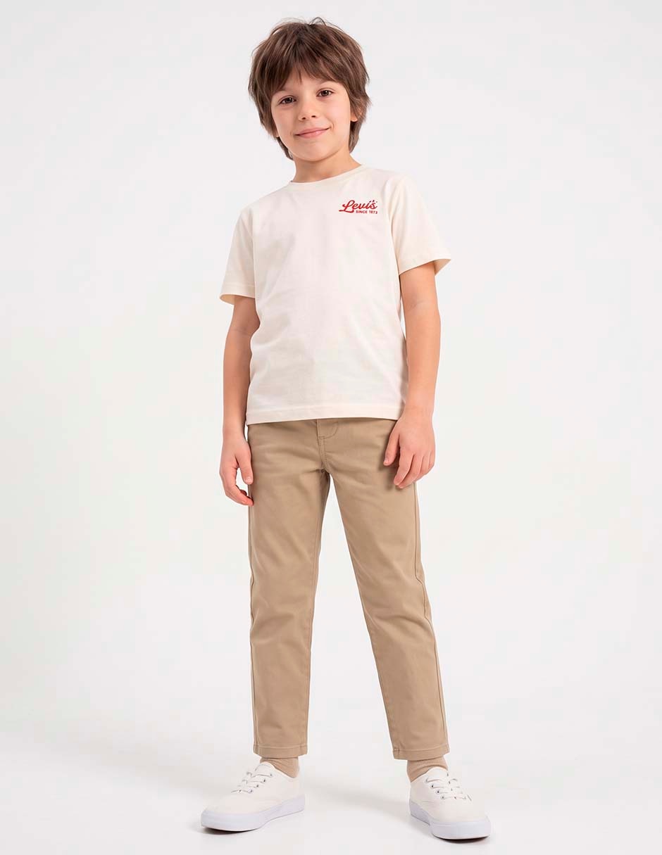 Playera manga corta para niño