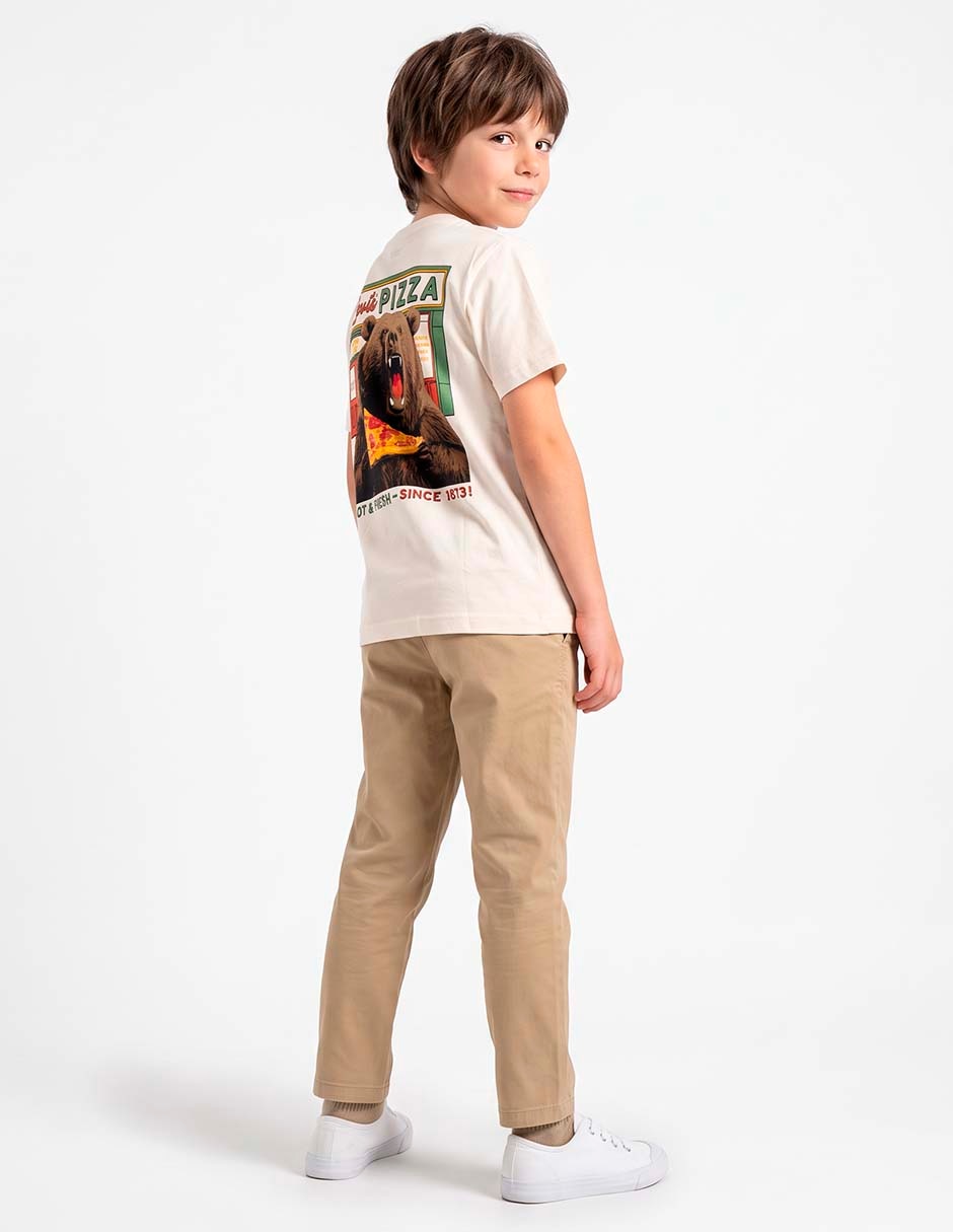 Playera manga corta para niño 5