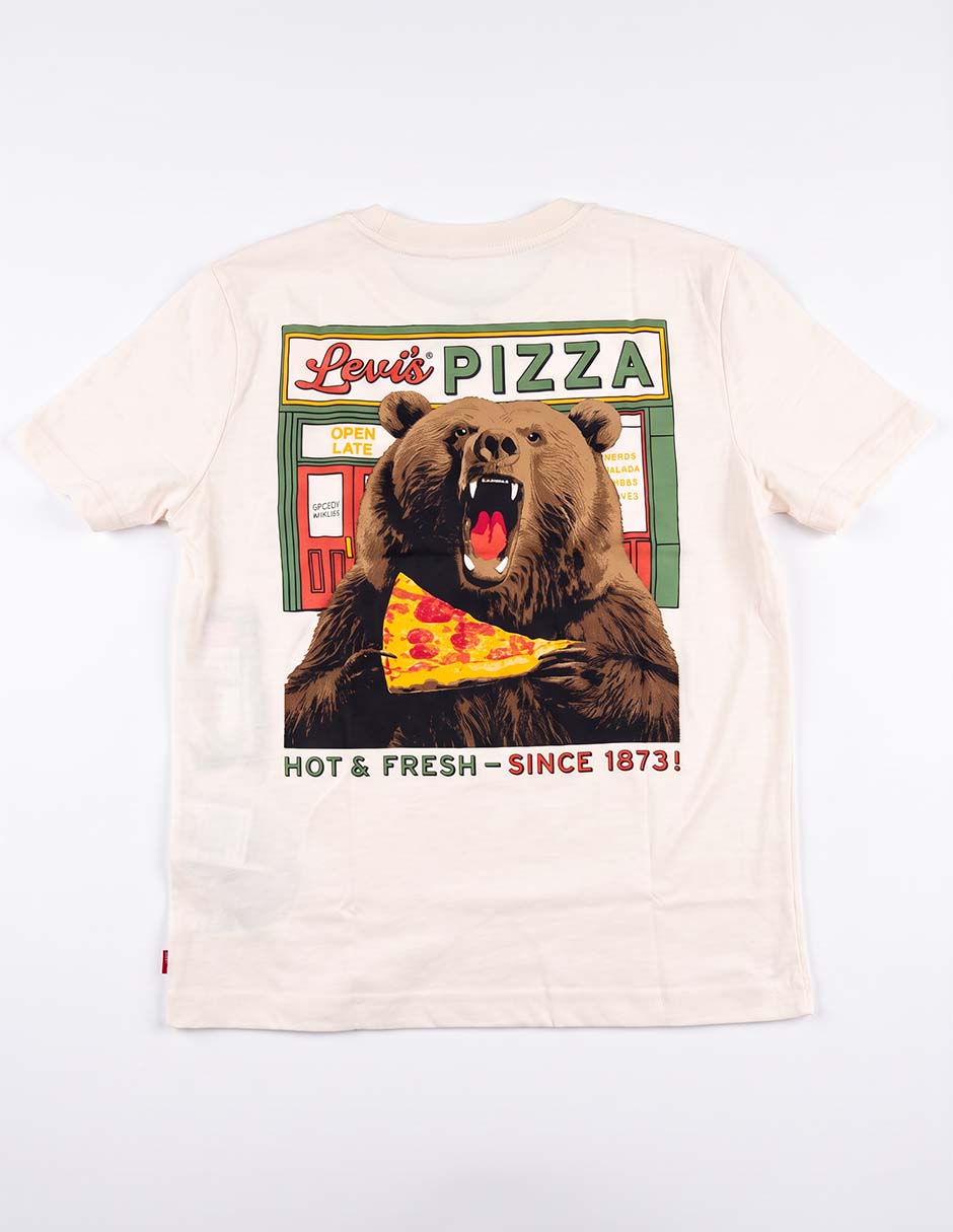 Playera manga corta para niño