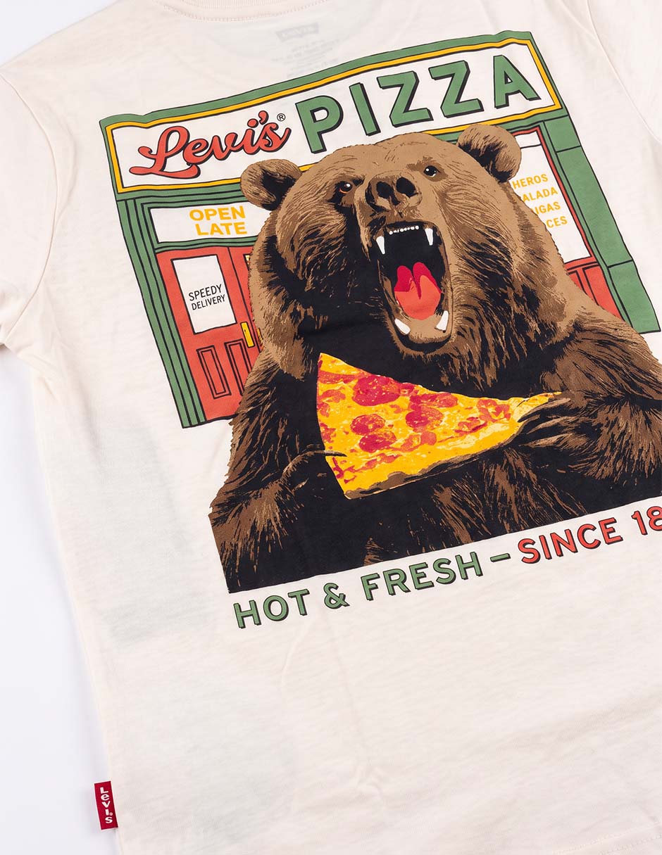 Playera manga corta para niño
