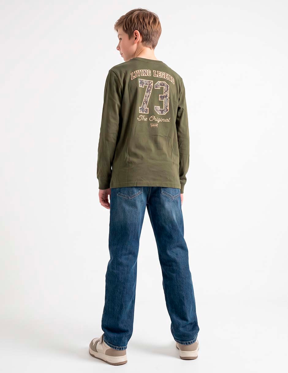 Playera manga corta para niño 5