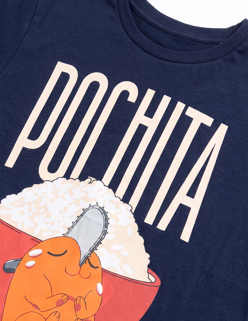 Playera Chainsaw Man manga corta para niño 2