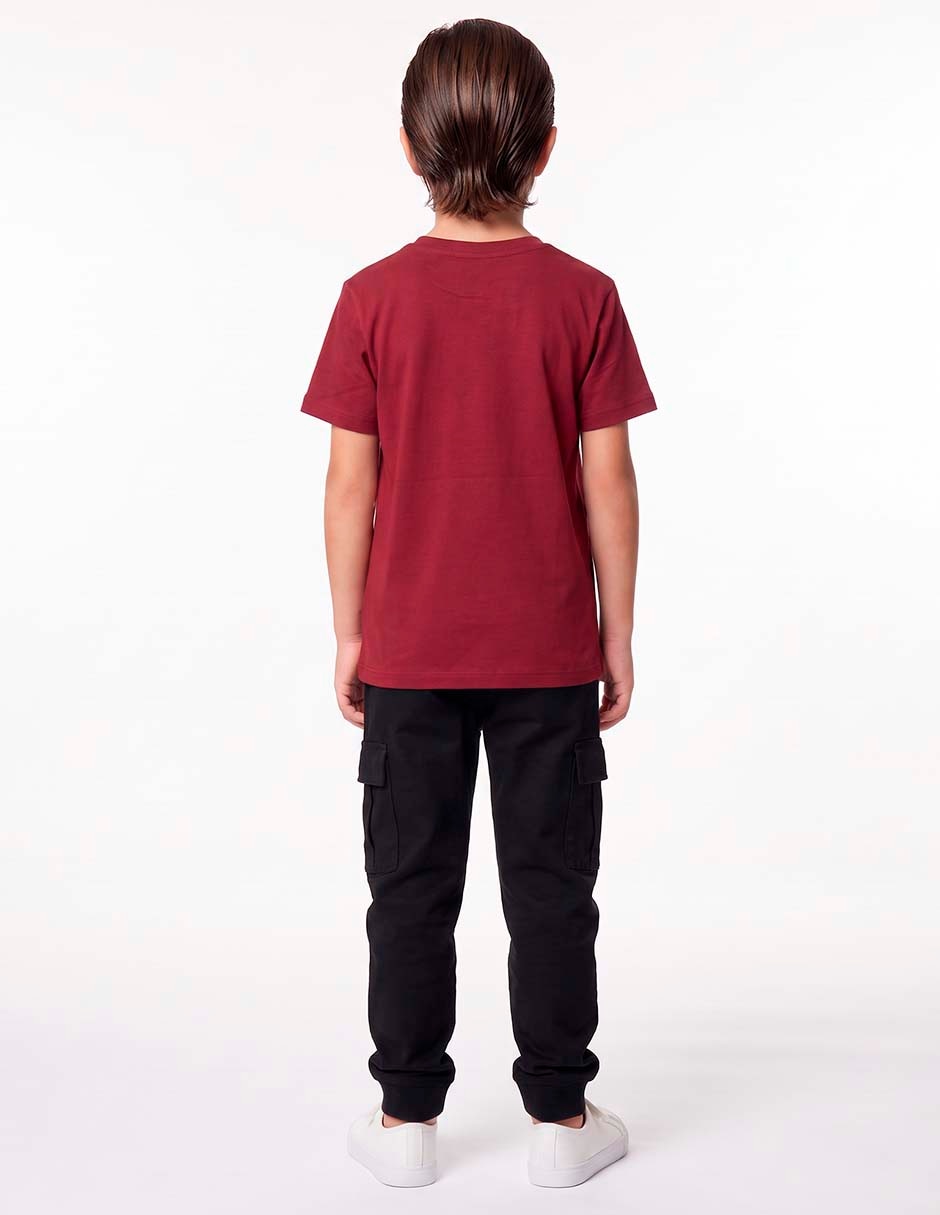 Playera manga corta para niño 5
