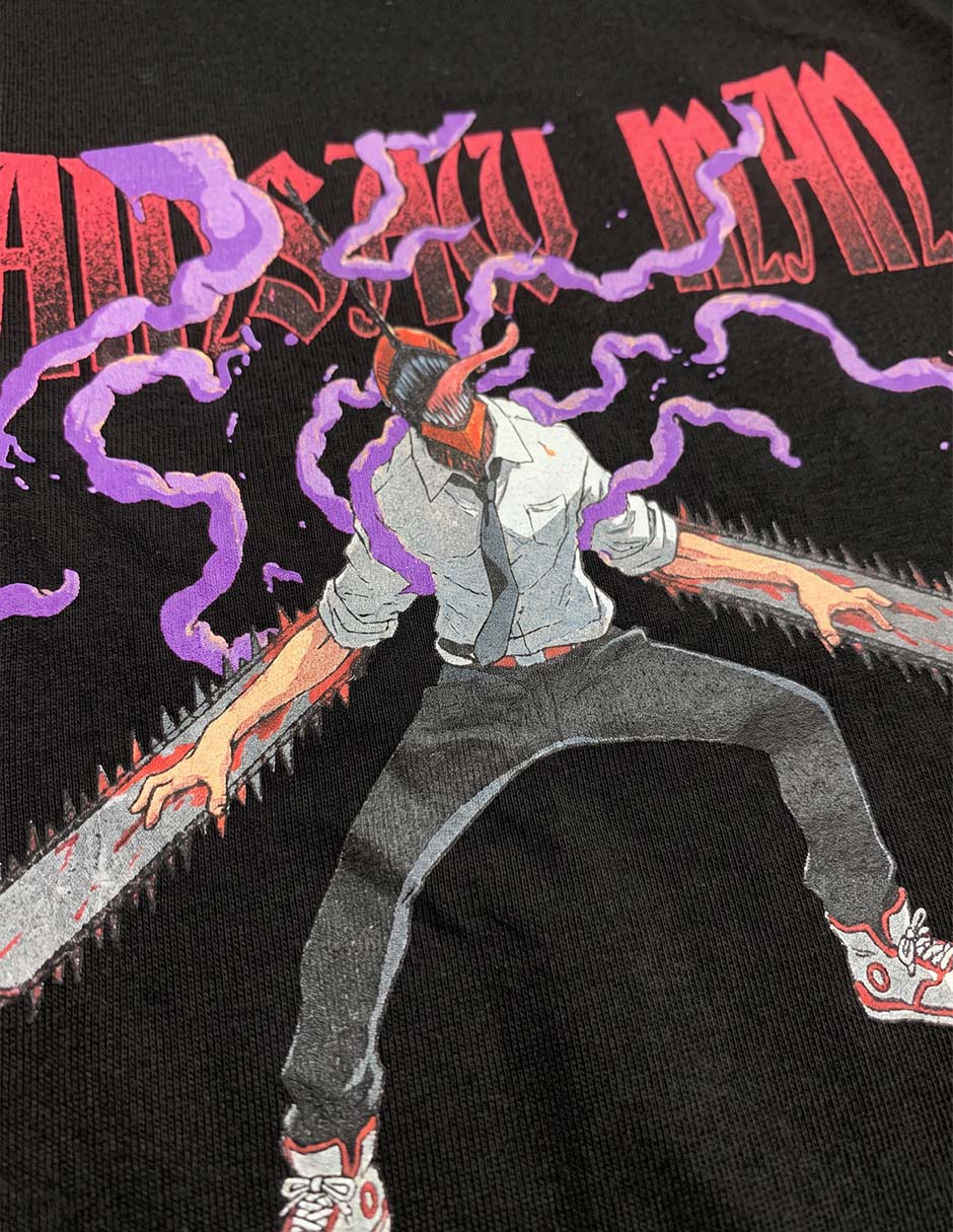 Playera Chainsaw Man manga corta para niño 6