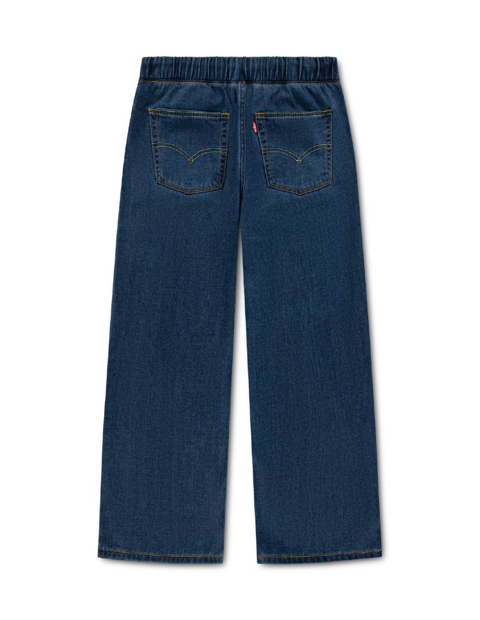 Jeans straight niños lavado denim para niño 2