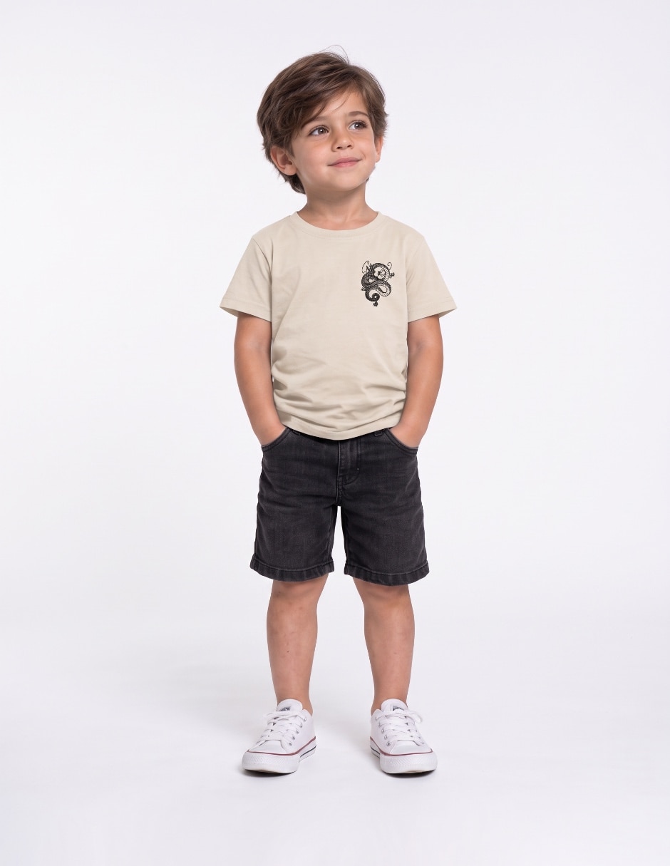Playera dragon ball manga larga para niño