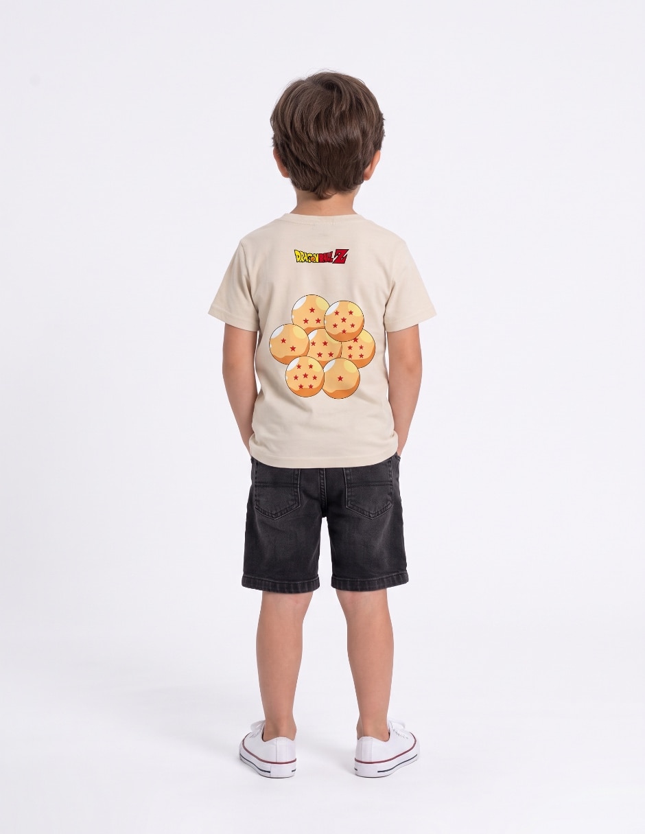 Playera dragon ball manga larga para niño 2