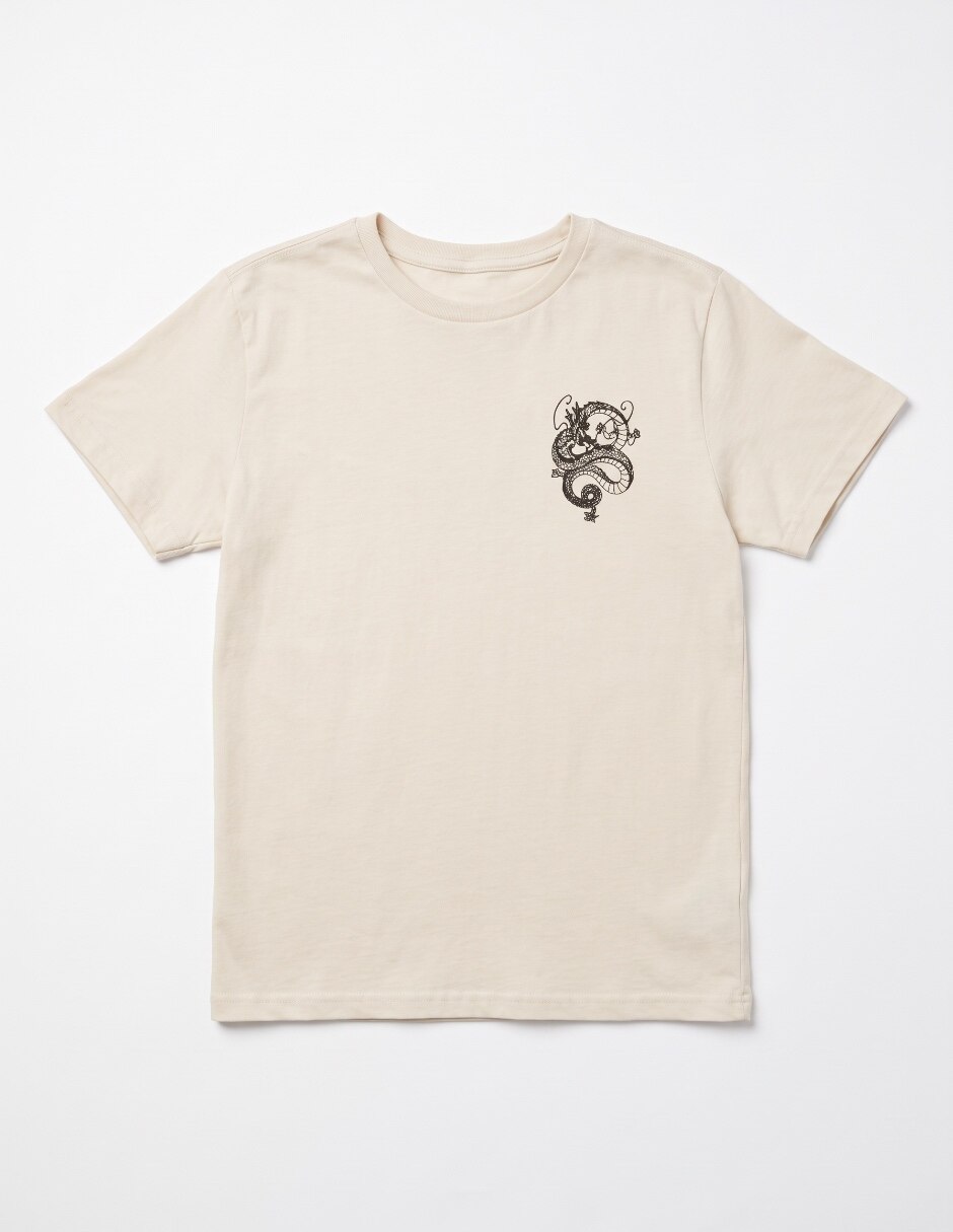 Playera dragon ball manga larga para niño 3