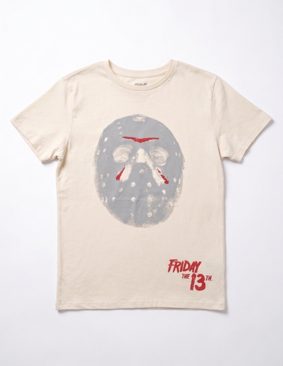 Playera friday the 13th manga corta para niño 3