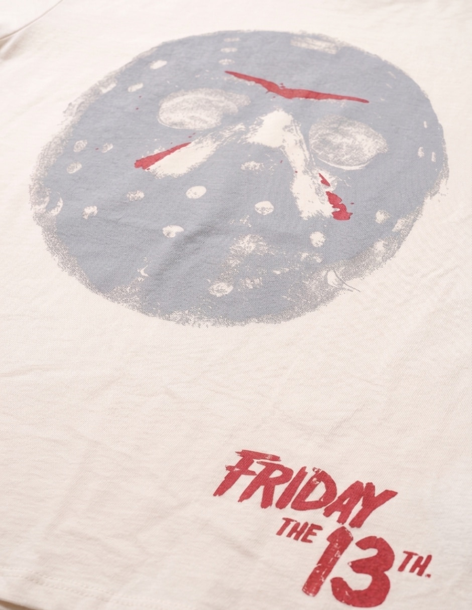 Playera friday the 13th manga corta para niño 4