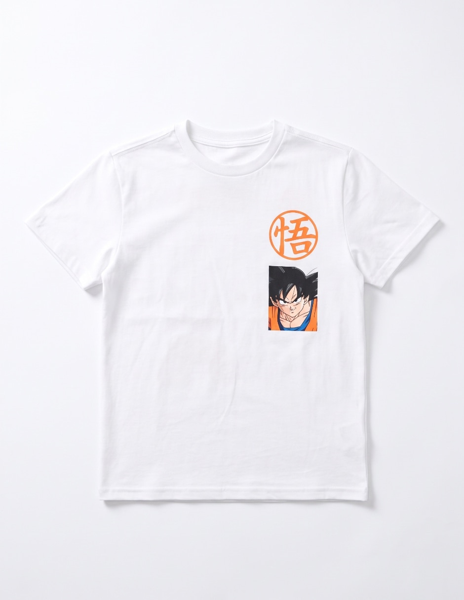 Playera Dragon Ball manga corta para niño 3