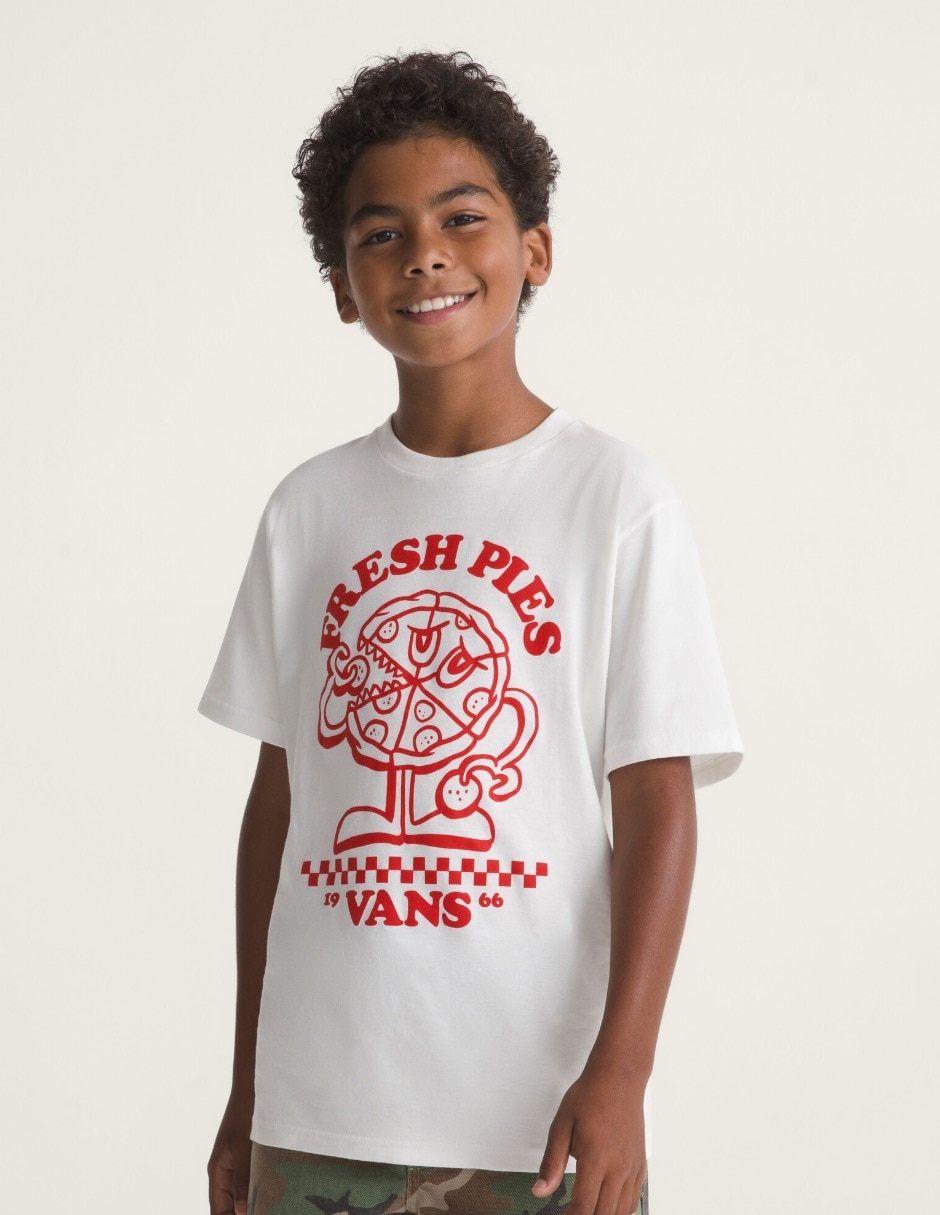 Playera manga corta para niño