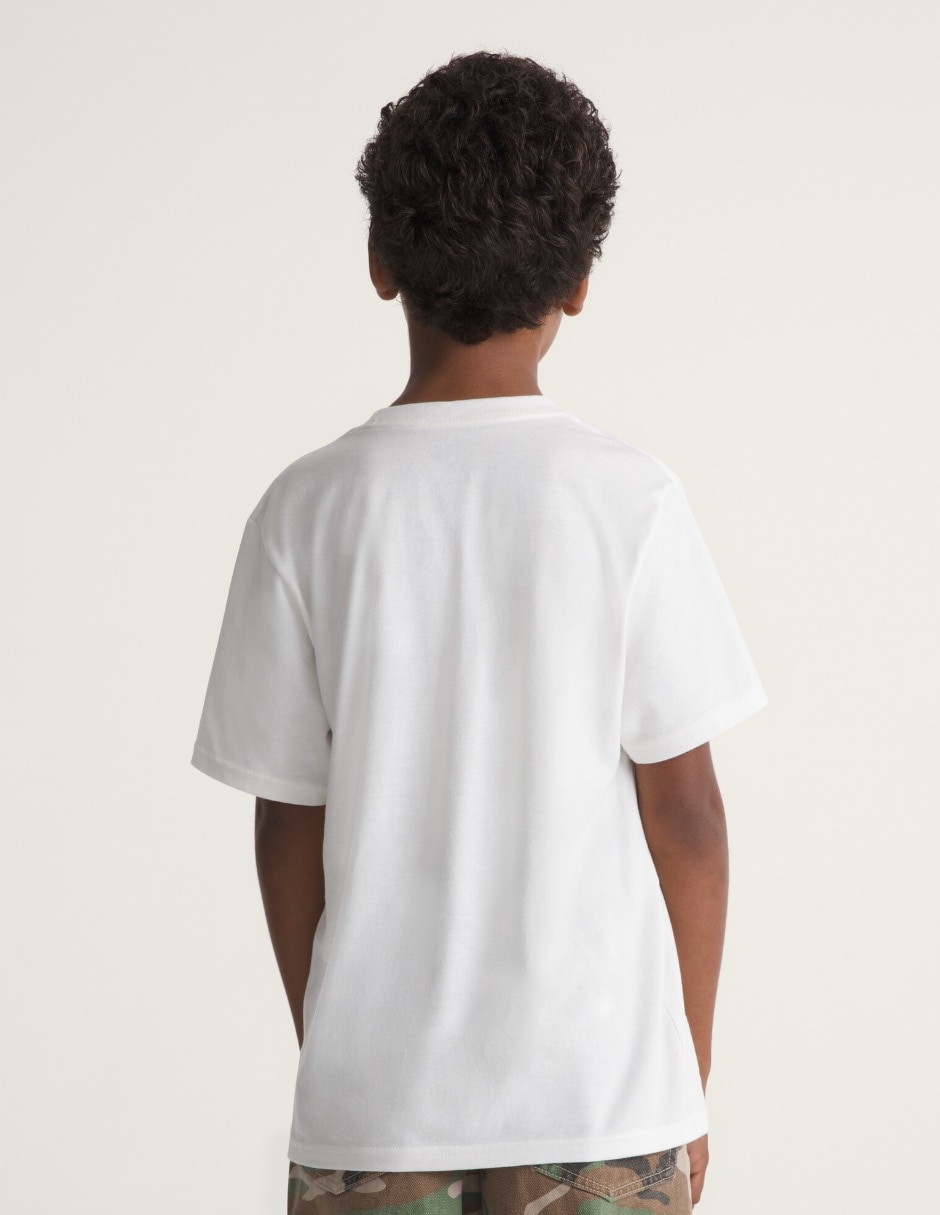 Playera manga corta para niño 3