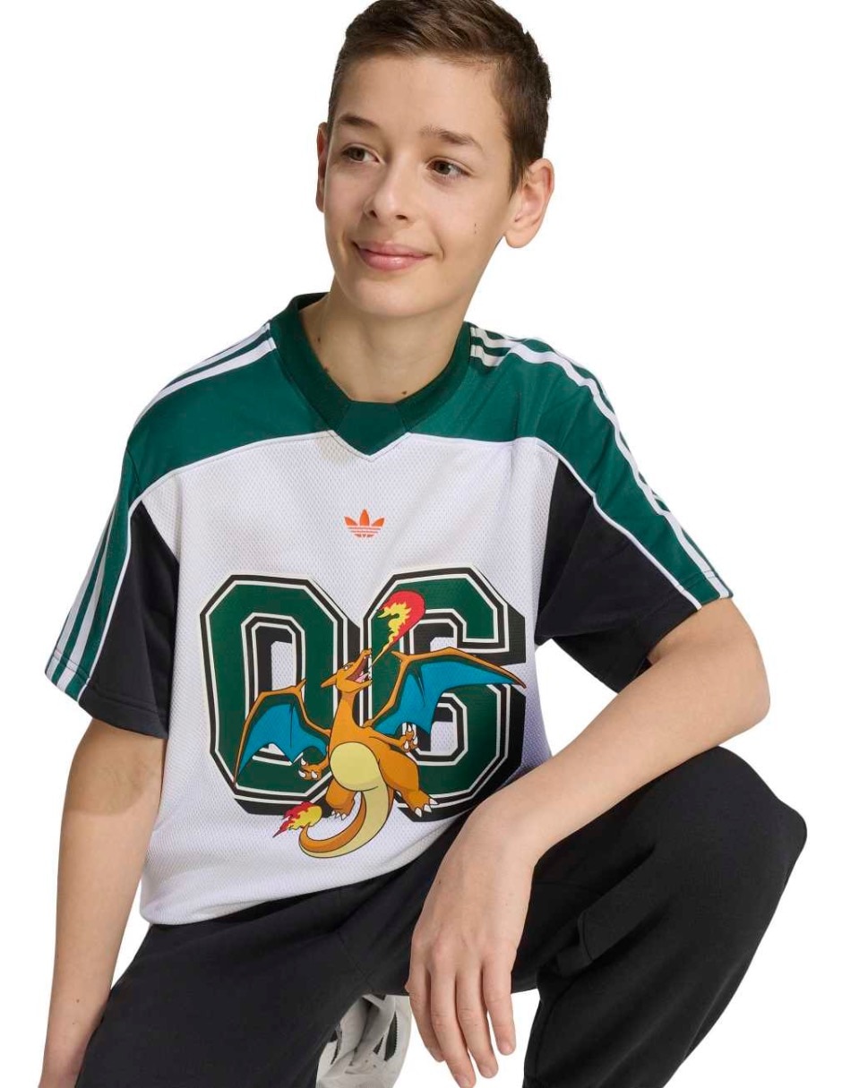 Playera jsy manga corta para niño 5