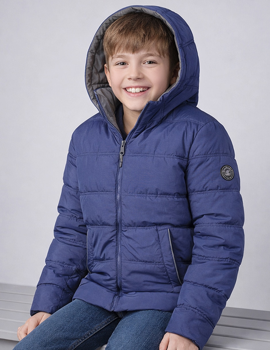 Chamarra con gorro para niño Chamarra con gorro para niño