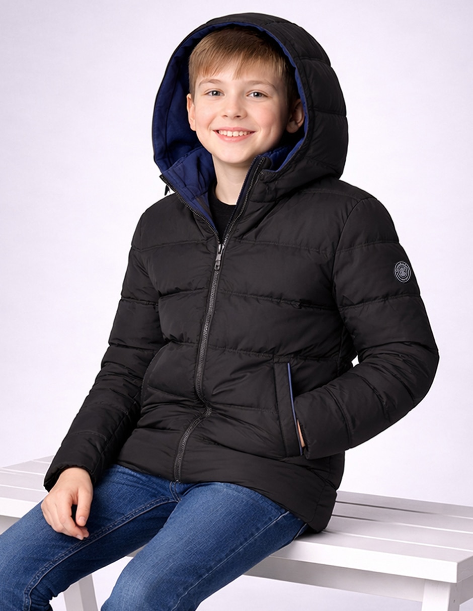 Chamarra con gorro para niño 2