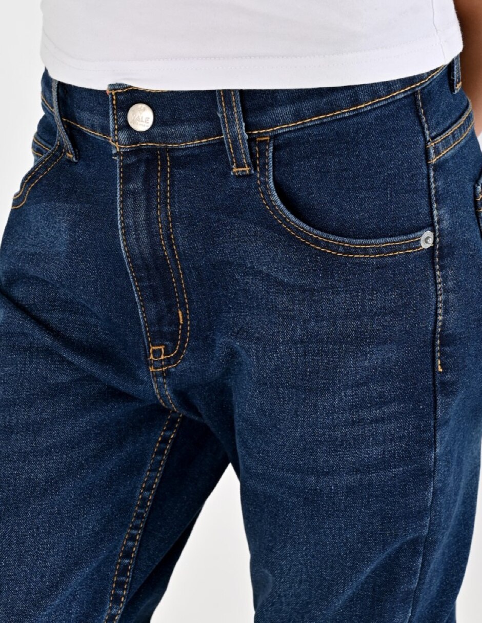 Jeans/Jegging Slim Otoño Invierno 02-1216-2091 lavado Sin lavado para Infantil / Niños grandes Niño 6