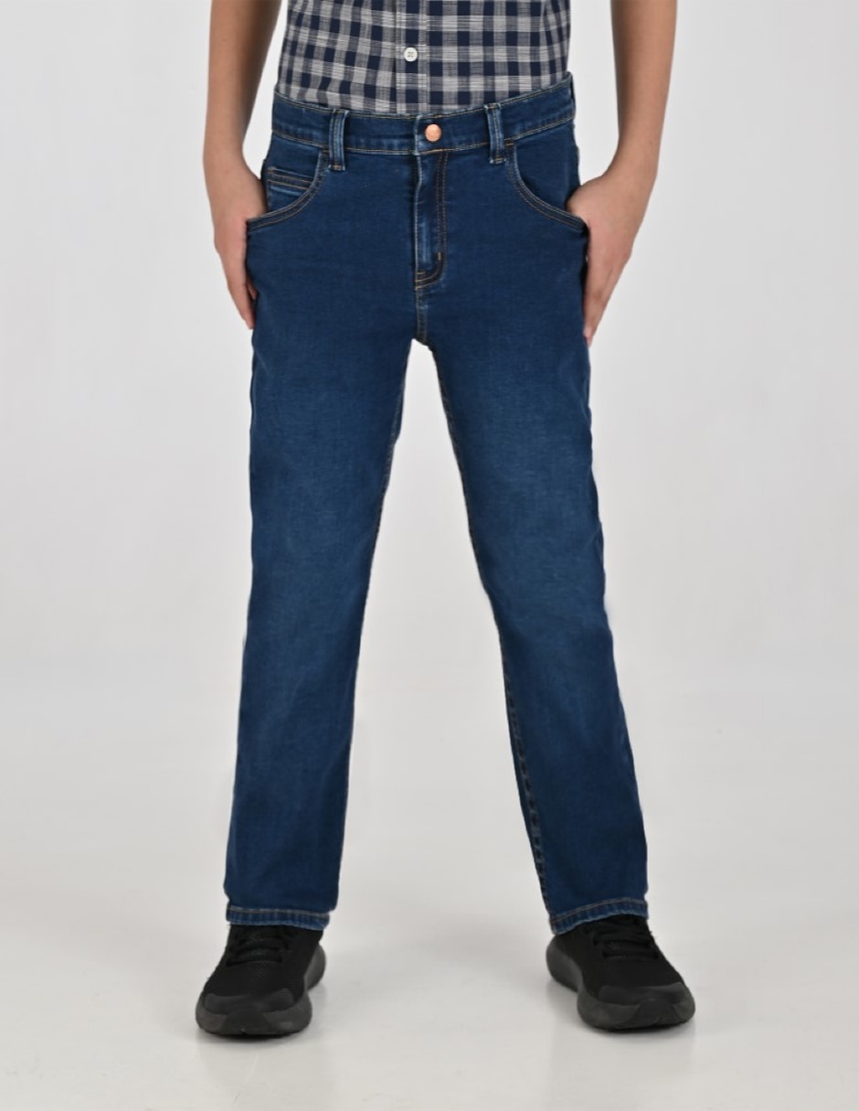 Jeans/Jegging Slim Otoño Invierno 02-1233-2046 lavado Sin lavado para Infantil / Niños grandes Niño Jeans/Jegging Slim Otoño Invierno 02-1233-2046 lavado Sin lavado para Infantil / Niños grandes Niño