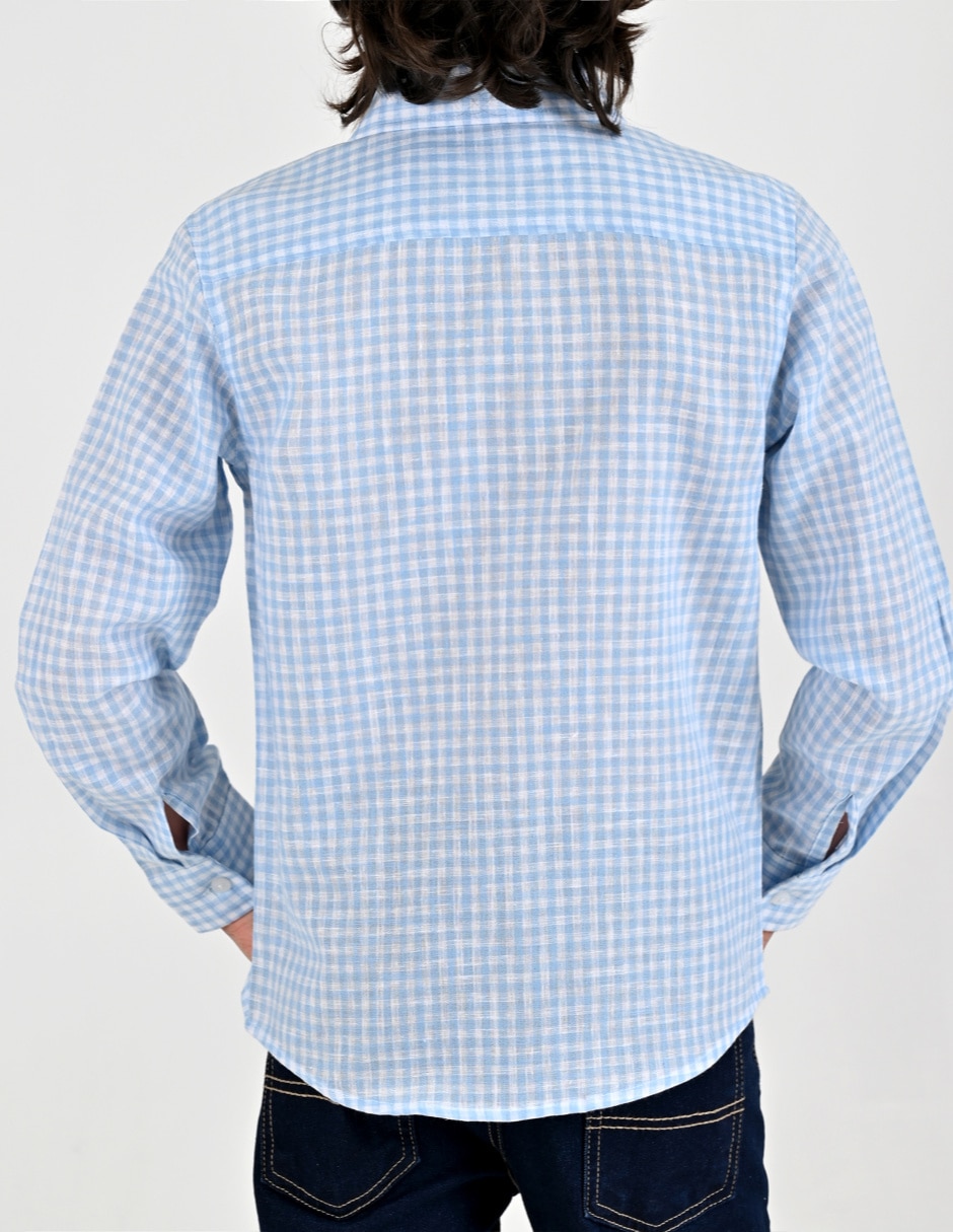 Camisa Casual Otoño Invierno de Algodón y poliéster manga Larga para Infantil / Niños grandes Niño 3