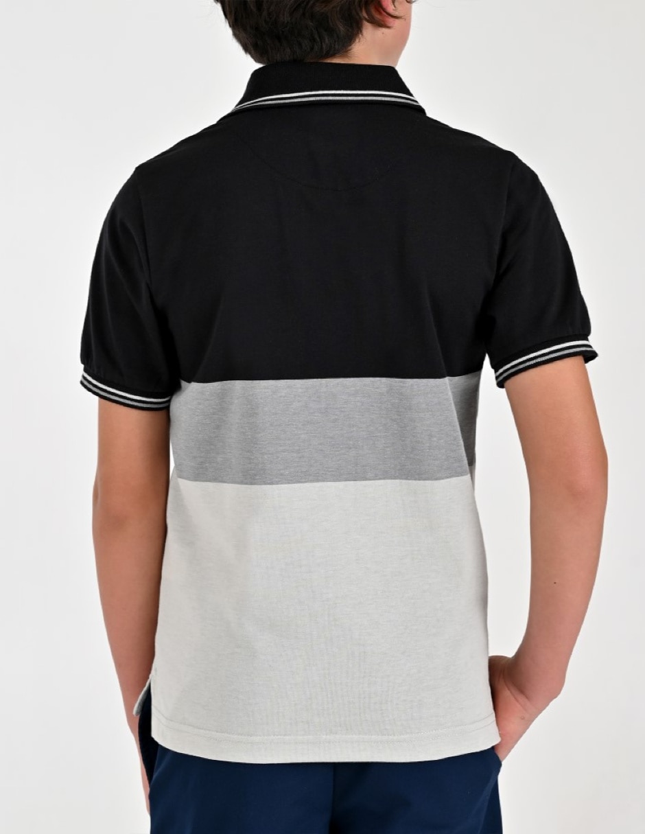 Playera tipo polo / Set playera tipo polo Otoño Invierno de Algodón y poliéster para Infantil / Niños grandes Niño 3