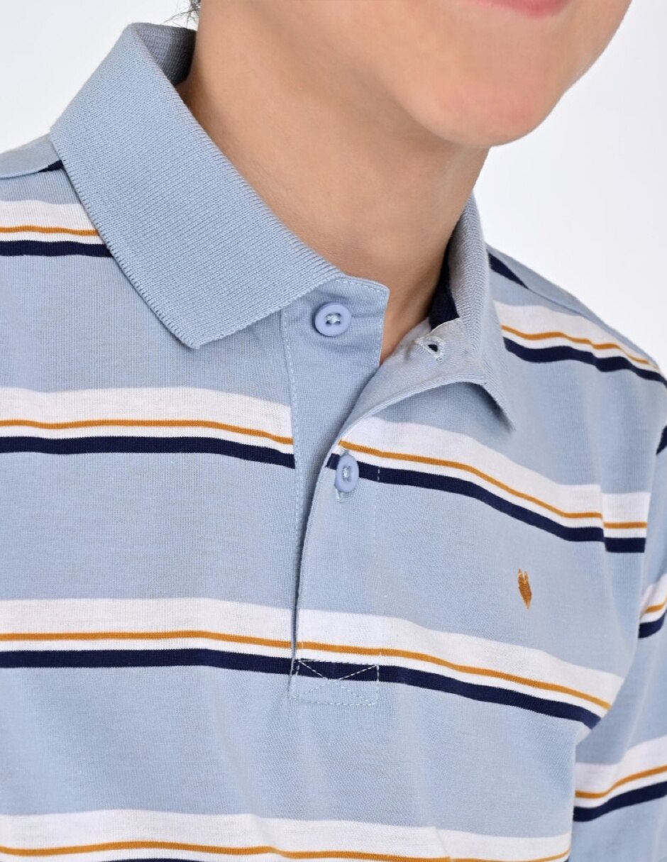 Playera tipo polo / Set playera tipo polo Otoño Invierno de Algodón y poliéster para Infantil / Niños grandes Niño 4