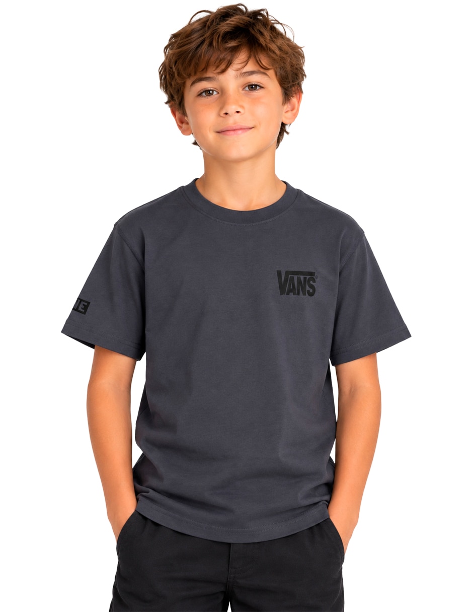 Playera manga corta para niño